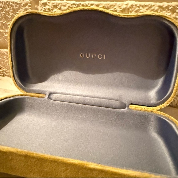 RARE Gucci Bamboo Bone Sunglasses in Ivory with Case & Dustbag - Picture 5 of 10